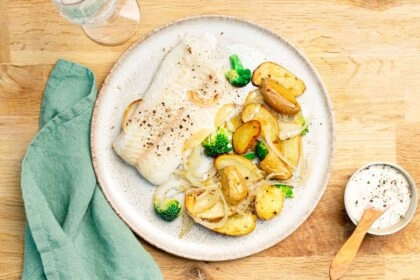 Poisson blanc pommes de terre grenaille