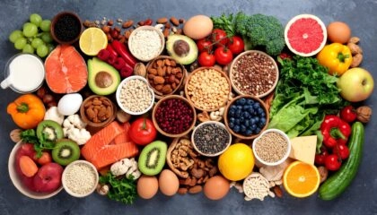 Aliments faisant partie de l'équilibre alimentaire du PNNS