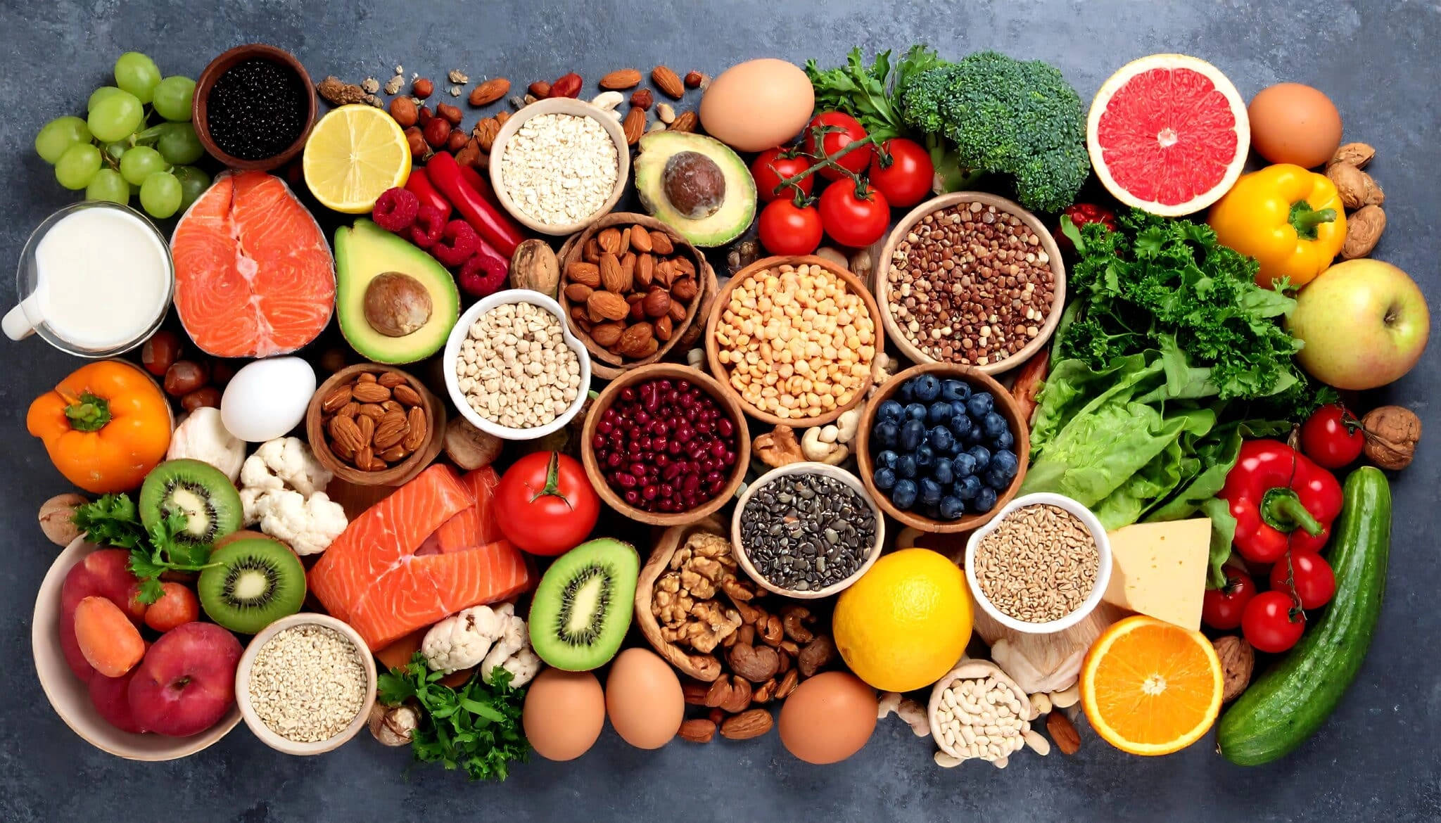 Aliments faisant partie de l'équilibre alimentaire du PNNS