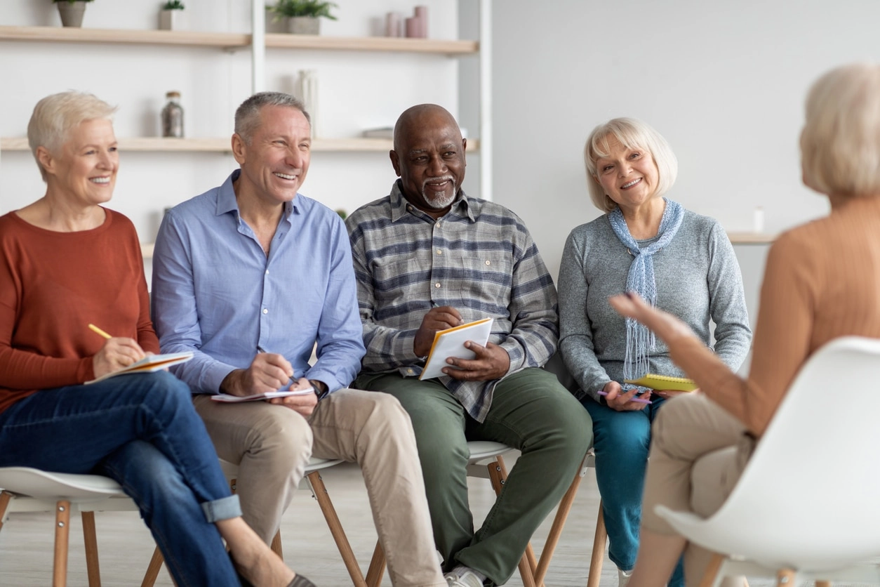 Réunion avec seniors