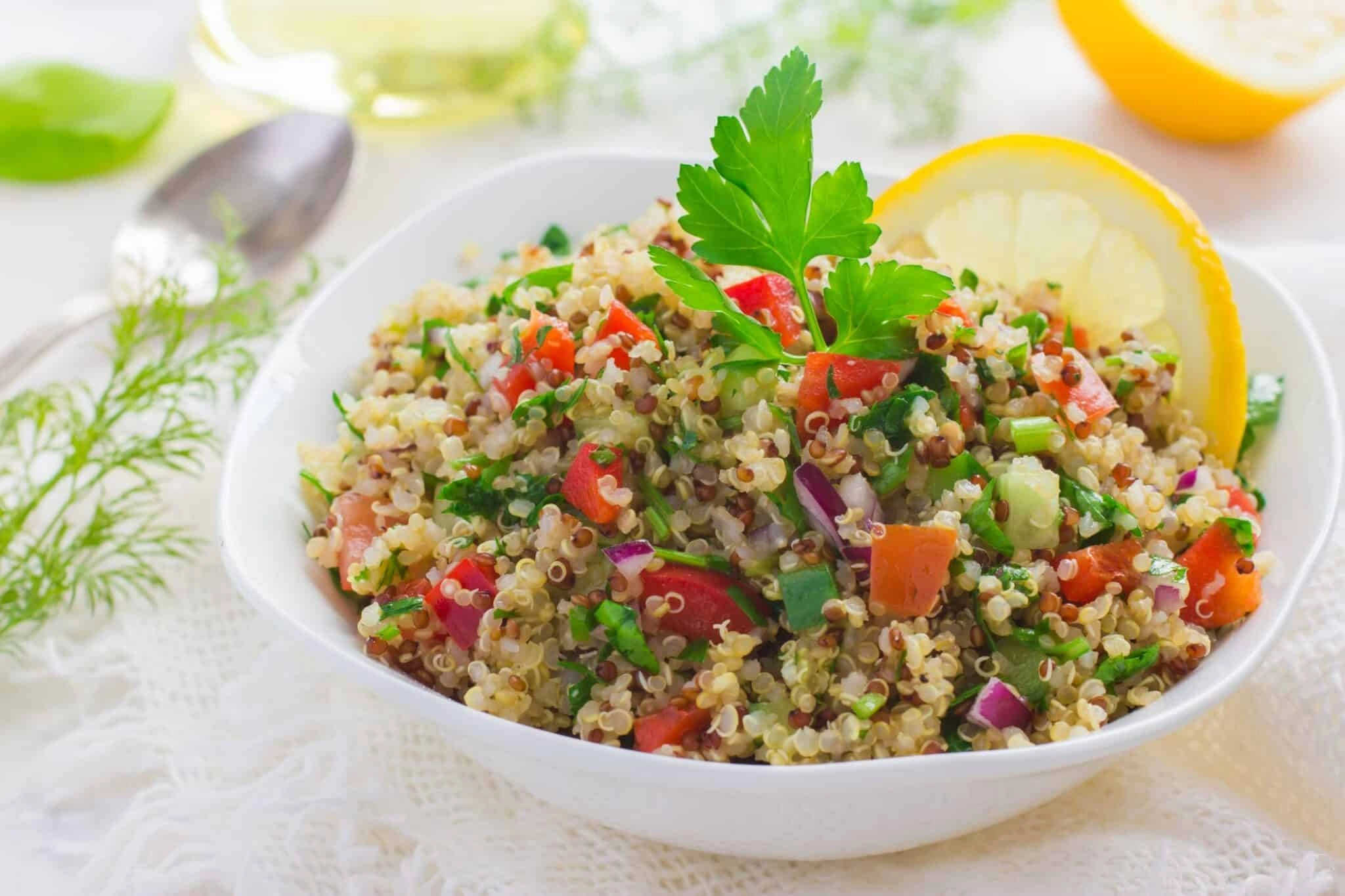 Salade de blé façon taboulé